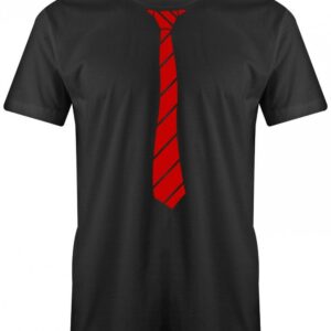 Krawatte Buisness Style - Herren T-Shirt