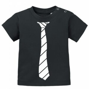 Krawatte Business Style - Schwarz Baby T-Shirt