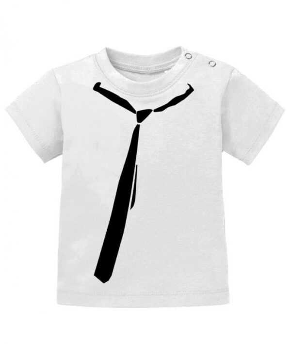 Krawatte Locker Sitzend - Baby T-Shirt