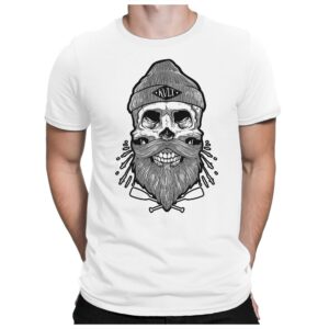 Kult Skull - Herren Fun T-Shirt Bedruckt Small Bis 4xl Papayana