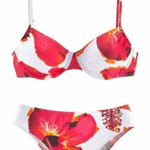LASCANA Bügel-Bikini mit plakativem Blütenprint
