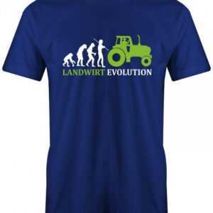 Landwirt Evolution - Traktor Herren T-Shirt
