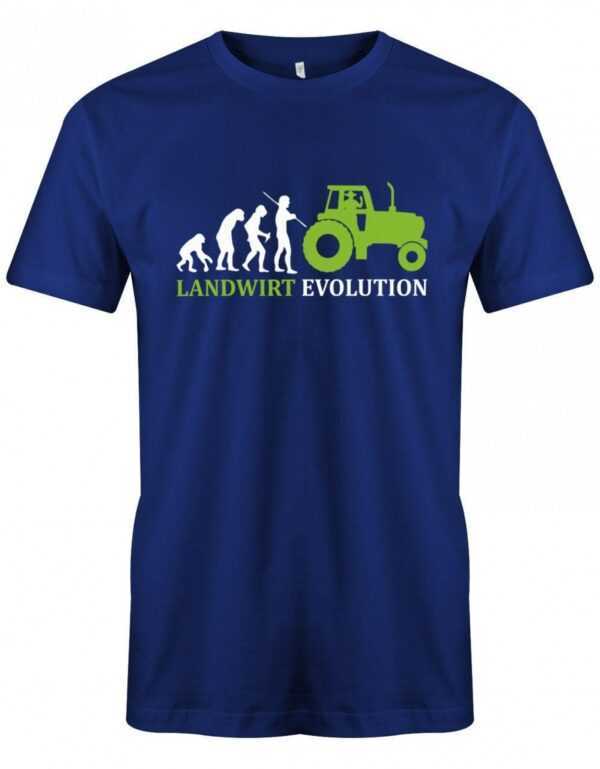 Landwirt Evolution - Traktor Herren T-Shirt