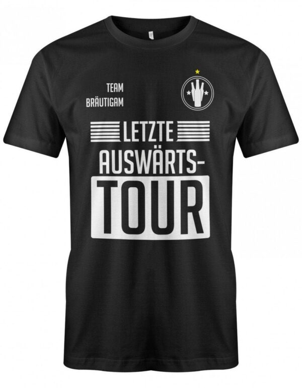 Letzte Auswärtstour - Team Bräutigam Herren T-Shirt