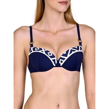 Lisca Bikini Ober- und Unterteile Badeanzug Oberteil Costa Rica blau