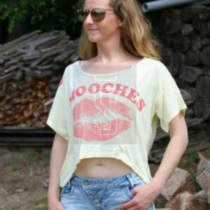 Local Celebrity Damen T-Shirt Shirt Top Kurzarm SMOO W500-LOC2748-PYL
