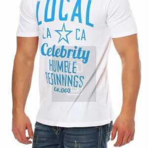 Local Celebrity Herren T-Shirt Shirt Kurzarmshirt Humble Bennings