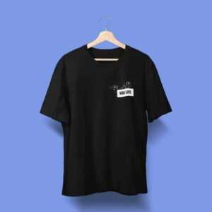 Mad Love - T-Shirt Unisex, Oversized T Shirt Aus 100% Bio-Baumwolle | Teha