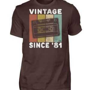 Männer Geburtstagsshirt 41. Geburtstag Mann 41 Jahre Vintage T-Shirt Geschenk