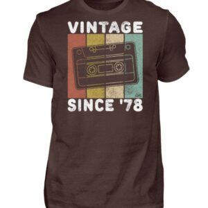 Männer Geburtstagsshirt 44. Geburtstag Mann 44 Jahre Vintage T-Shirt Geschenk