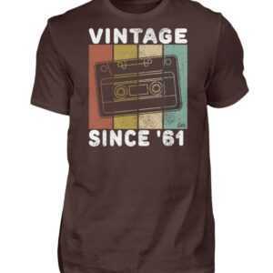 Männer Geburtstagsshirt 61. Geburtstag Mann 61 Jahre Vintage T-Shirt Geschenk