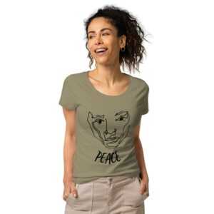 Männliches Gesicht Shirt| Face Linie Kunst| Basic Bio T-Shirt Damen| Geschenk Für Sie| Minimalismus T-Shirt| Geschenkidee| Boho| Porträt Art