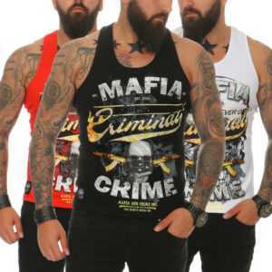 Mafia & Crime Herren T-Shirt Tank Top CRIMINAL 497