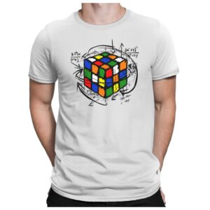 Magic Cube - Herren Fun T-Shirt Bedruckt Small Bis 4xl Papayana