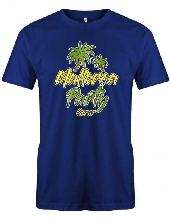 Mallorca Party Crew Palmen - Urlaub Herren T-Shirt