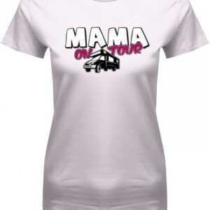Mama On Tour - Wohnmobil Damen T-Shirt
