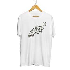 Manufaktur13 Shirts - T-Shirts Mit Verschiedenen Motiven, Rundhals Tee, Regular Fit, 100% Baumwolle, Casual Basic | Pizza 1