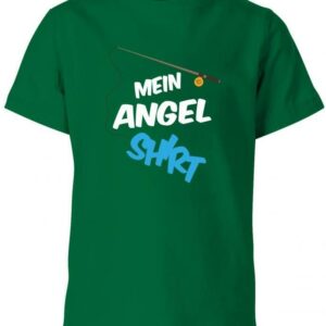 Mein Angel Shirt - Angler Kinder T-Shirt