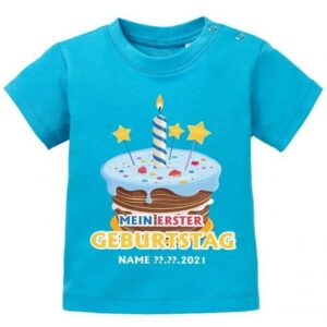 Mein Erster Geburtstag - Mit Wunschname Baby T-Shirt
