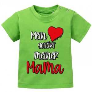 Mein Herz Gehört Meiner Mama - Baby T-Shirt