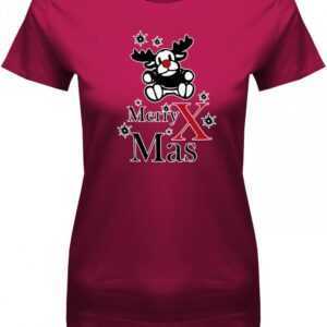 Merry X Mas - Weihnachten Damen T-Shirt