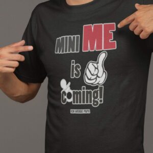 Mini Me Is Coming - Papa Herren T-Shirt