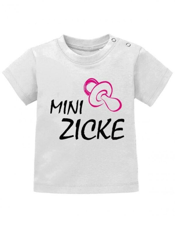 Mini Zicke Schnuller - Baby T-Shirt