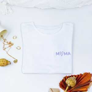 Mom Shirt | Mama Boy All Day Every |Geschenk Zur Geburt T-Shirt Personalisiert