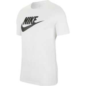 NIKE Sportswear Essential T-Shirt Herren WHITE/BLACK AR5004-101 Gr. L