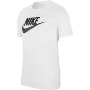 NIKE Sportswear Essential T-Shirt Herren WHITE/BLACK AR5004-101 Gr. M