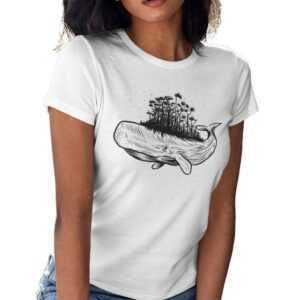 Natur Shirt Frau Waal Mit Insel Frauen Damen Meer T-Shirt
