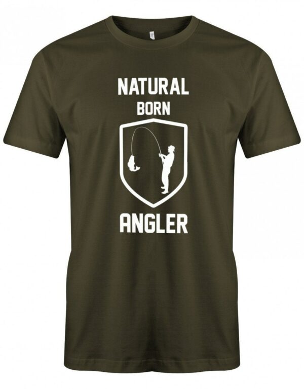 Natural Born Angler - Herren T-Shirt