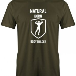 Natural Born Bodybuilder - Herren T-Shirt