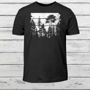 Naturliebhaber, Wald Shirt, Pinien T-Shirt, Camping Wandern Abenteuer Shirts - Kinder T-Shirt