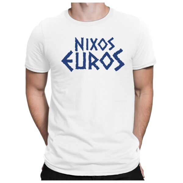 Nixos Euros - Herren Fun T-Shirt Bedruckt Small Bis 4xl Papayana