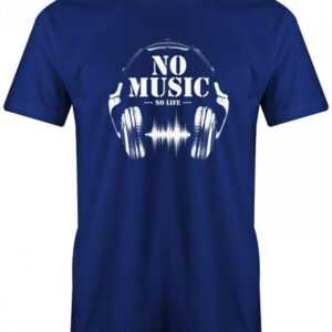 No Music Life - Herren T-Shirt