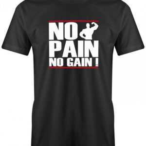No Pain Gain - Herren T-Shirt