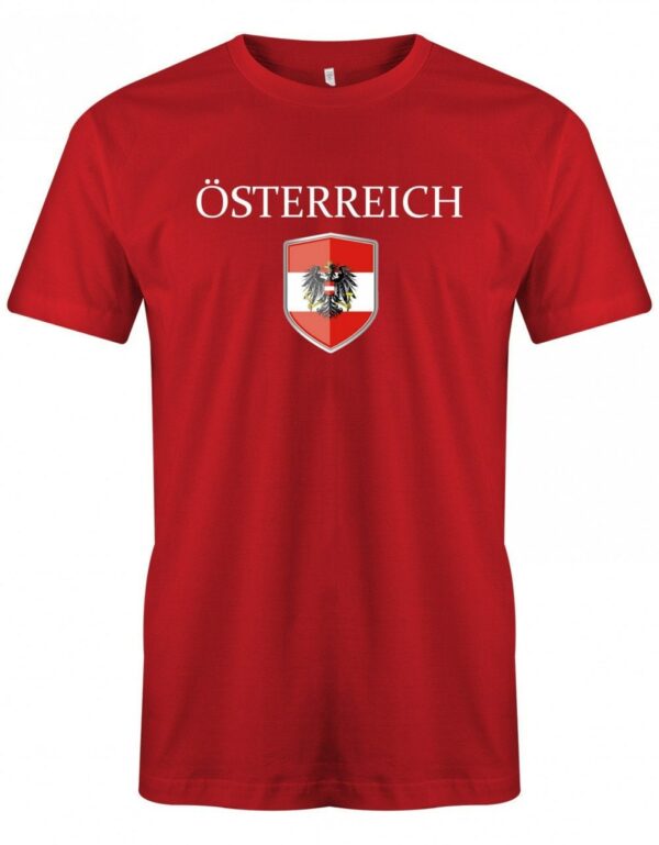 Österreich Wappen - Wm Em Herren T-Shirt