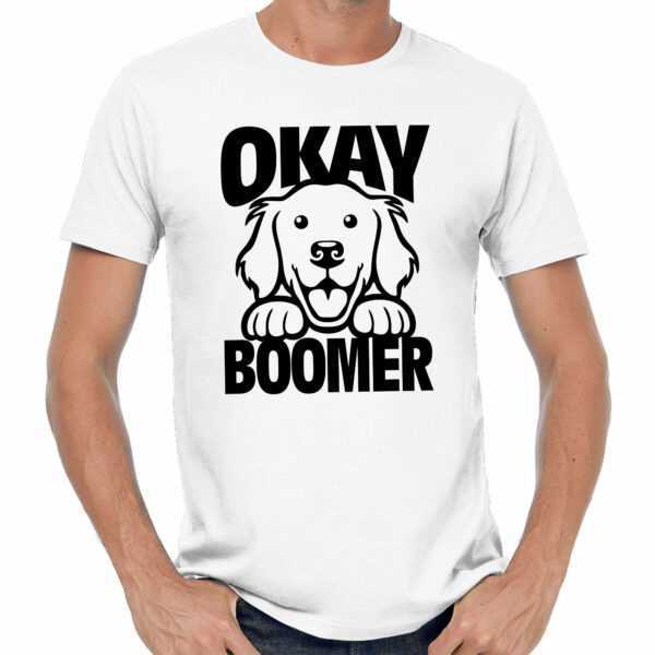 Okay Boomer Ok Generation Gen Z Meme Hund Dog Alt Comedy Spaß Fun Lustig Witzig Jugend Teenie Trend Geschenkidee Cool Sprüche Spruch T-Shirt