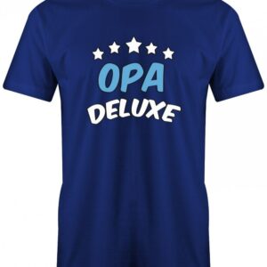 Opa Deluxe 5 Sterne Geschenk Für - Herren T-Shirt