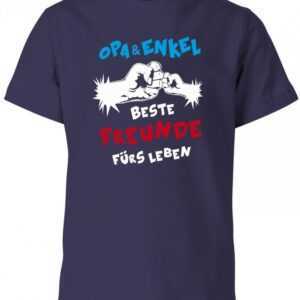 Opa Und Enkel - Beste Freunde Fürs Leben Kinder T-Shirt