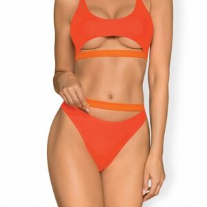 Orangener Bikini