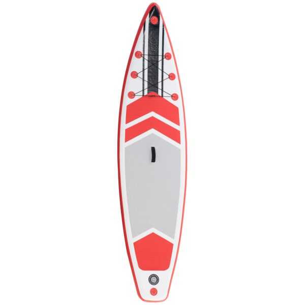 Outsunny Paddleboard mit rutschfester Belag weiß 320L x 76B x 15H cm surfboard stand up board rutschfest mit paddel stand-up paddle