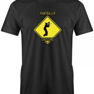 Paintballer Crossing - Herren T-Shirt