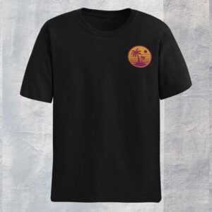 Palm Tree Unisex T-Shirt | T Shirt Women & Men 80S Vintage Unisex Classic