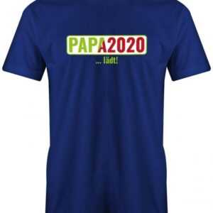Papa 2020 Lädt - Loading Herren T-Shirt