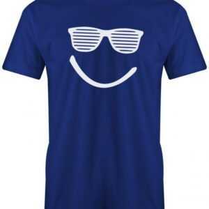 Party Smiley - Sonnenbrille Herren T-Shirt