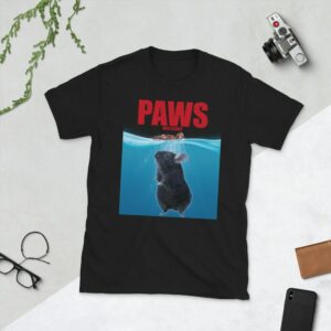 Paws & Claws Chinchilla T-Shirt Getrocknete Hagebutten | Lustiger Chinchillaspruch Shirt Geschenk Chinchillas Geschenke Top