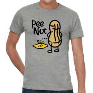Pee Nut Peenut Peanut Peanuts Nuts Nuß Nüsse Comic Cartoon Mascot Maskottchen Comedy Spaß Lustig Fun Geschenkidee Sprüche Spruch T-Shirt