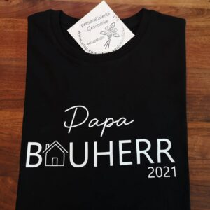 Personalisiertes Bauherr T-Shirt 2022